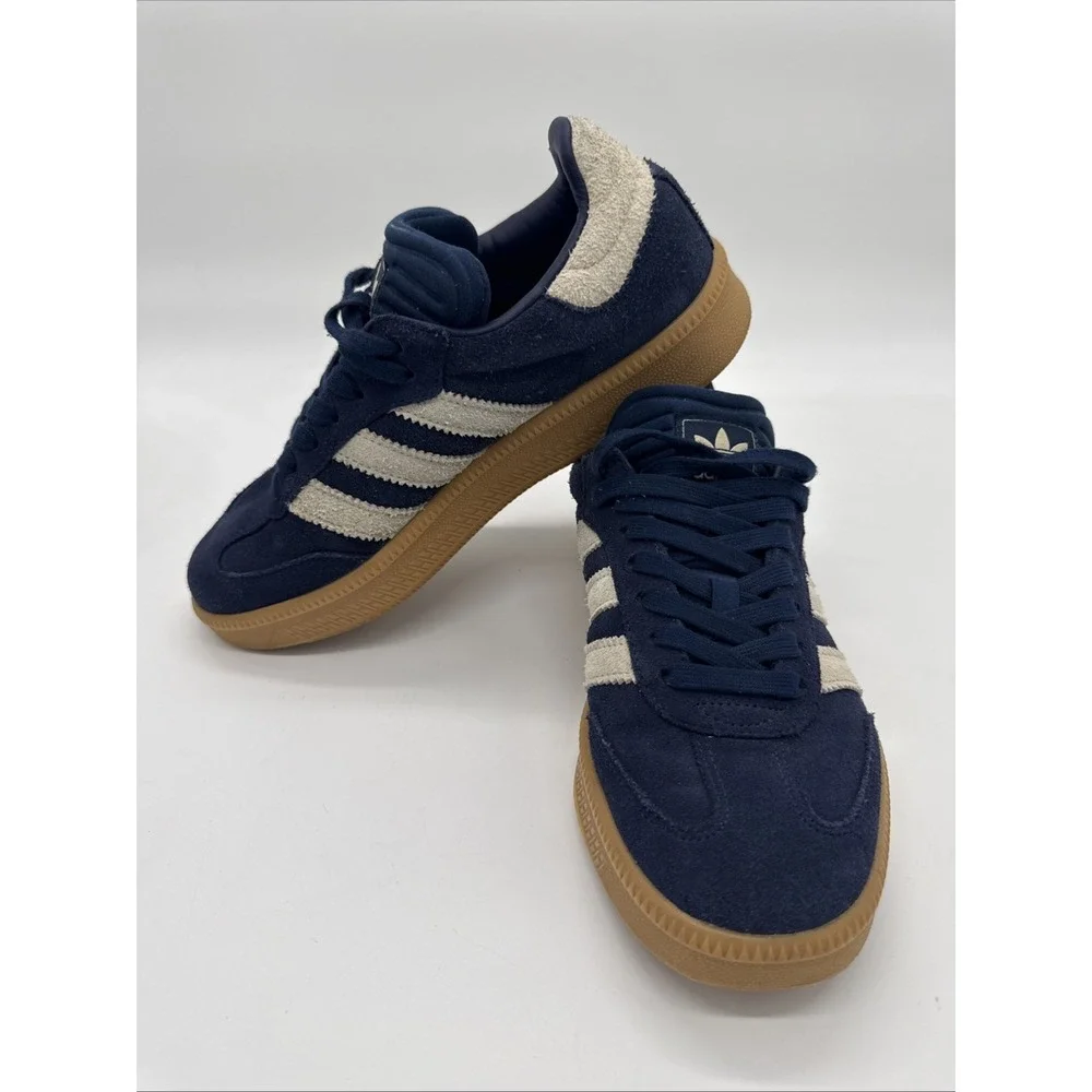 Adidas Originals Handball Spezial Navy Gum 9.5 Men's Shoes Sneakers